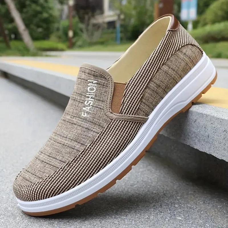 Men's Canvas Slip-On Shoes