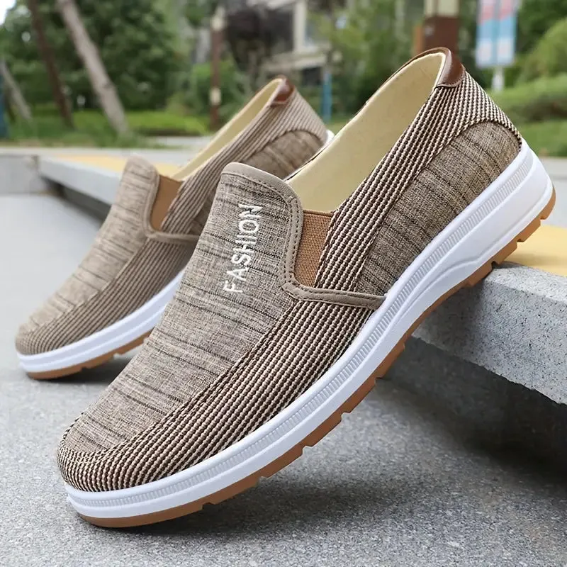 Men's Canvas Slip-On Shoes