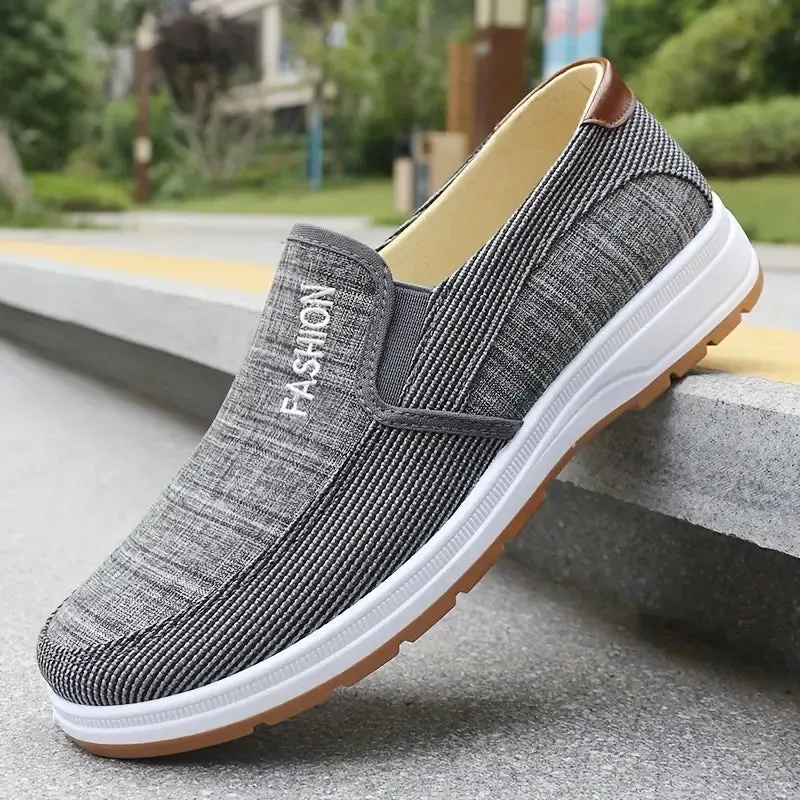 Men's Canvas Slip-On Shoes