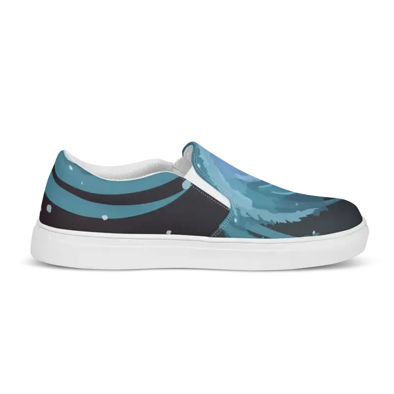 Men's Slip Canvas Shoes for Bold Trendy Fashion