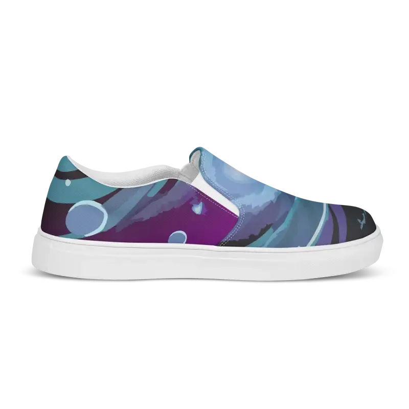 Men's Slip Canvas Shoes for Bold Trendy Fashion