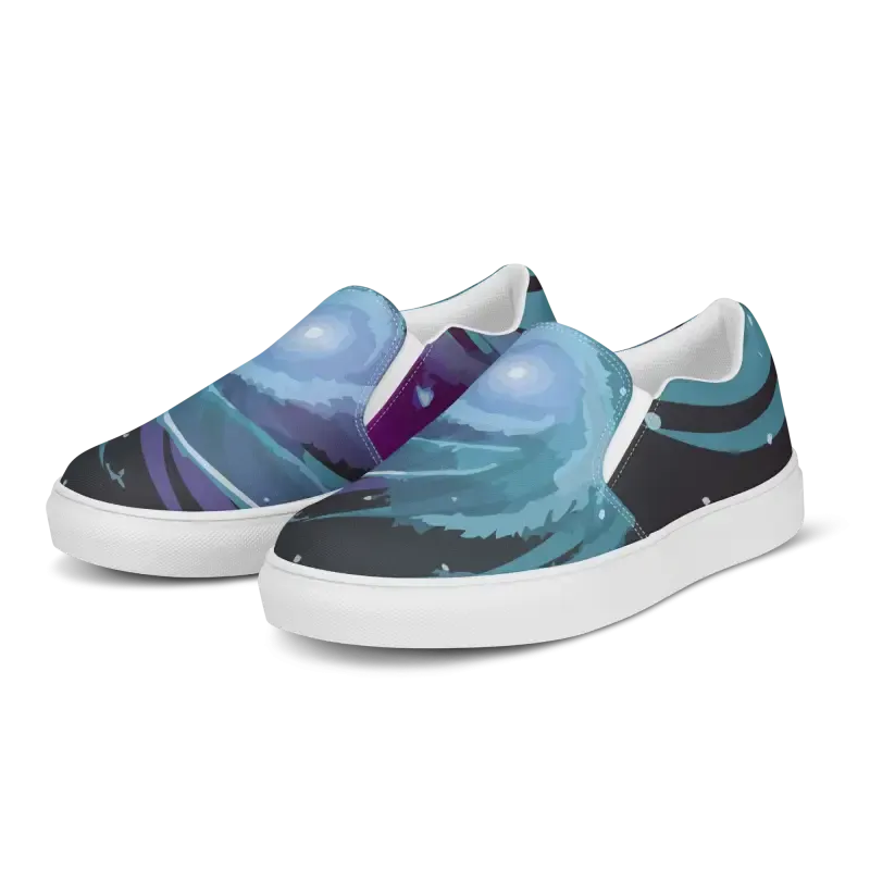 Men's Slip Canvas Shoes for Bold Trendy Fashion