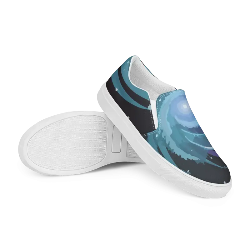Men's Slip Canvas Shoes for Bold Trendy Fashion