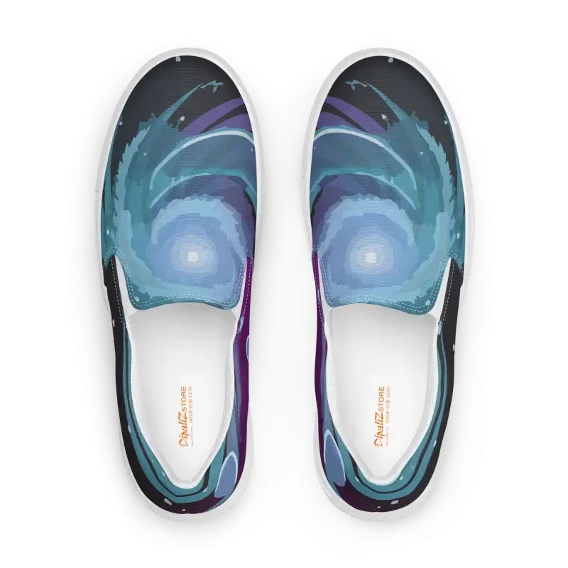 Men's Slip Canvas Shoes for Bold Trendy Fashion