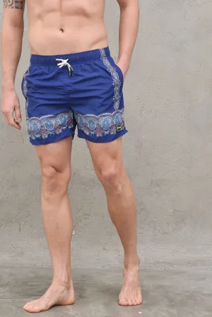 Microfiber Printed Short
