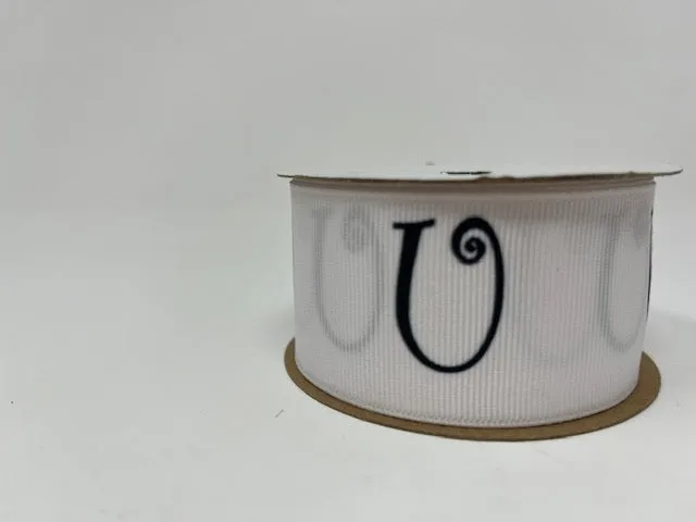 Monogram Initials (Black) Clearance