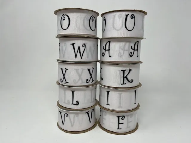 Monogram Initials (Black) Clearance