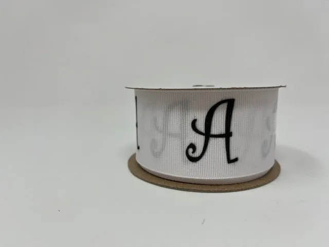 Monogram Initials (Black) Clearance