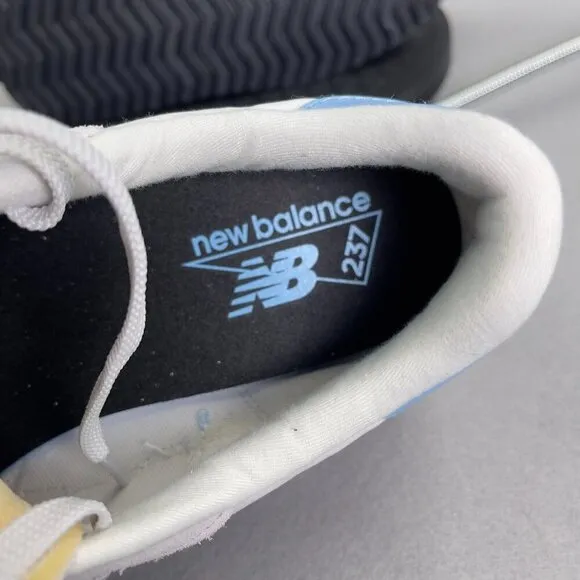 New Balance 237 Sneakers White Blue Gray Mens Size 9.5 WMS Size 11 New  NWOB