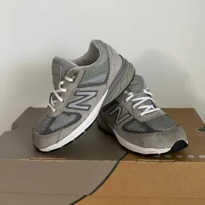 New Balance 990 V5 Grey/White Toddler Sneakers IC990GL5- SZ 10 C