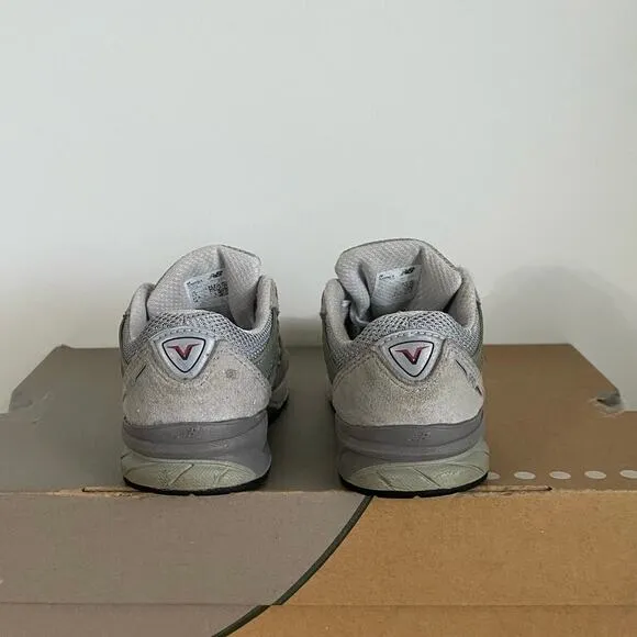 New Balance 990 V5 Grey/White Toddler Sneakers IC990GL5- SZ 10 C