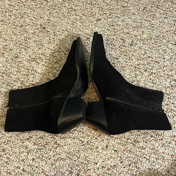 NEW Coconuts by Matisse Women's Black Fringe Jane Western Ankle Boots Size 6