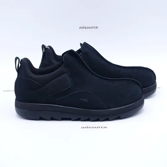 NEW Reebok Men's Beatnik Moc Slip-On Sneakers GX4478 Black Suede