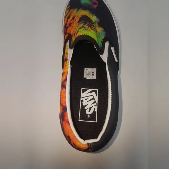 New Vans Classic Slip-on Stackfoam Paradoxical Black/Multi Sz M7.5/W9