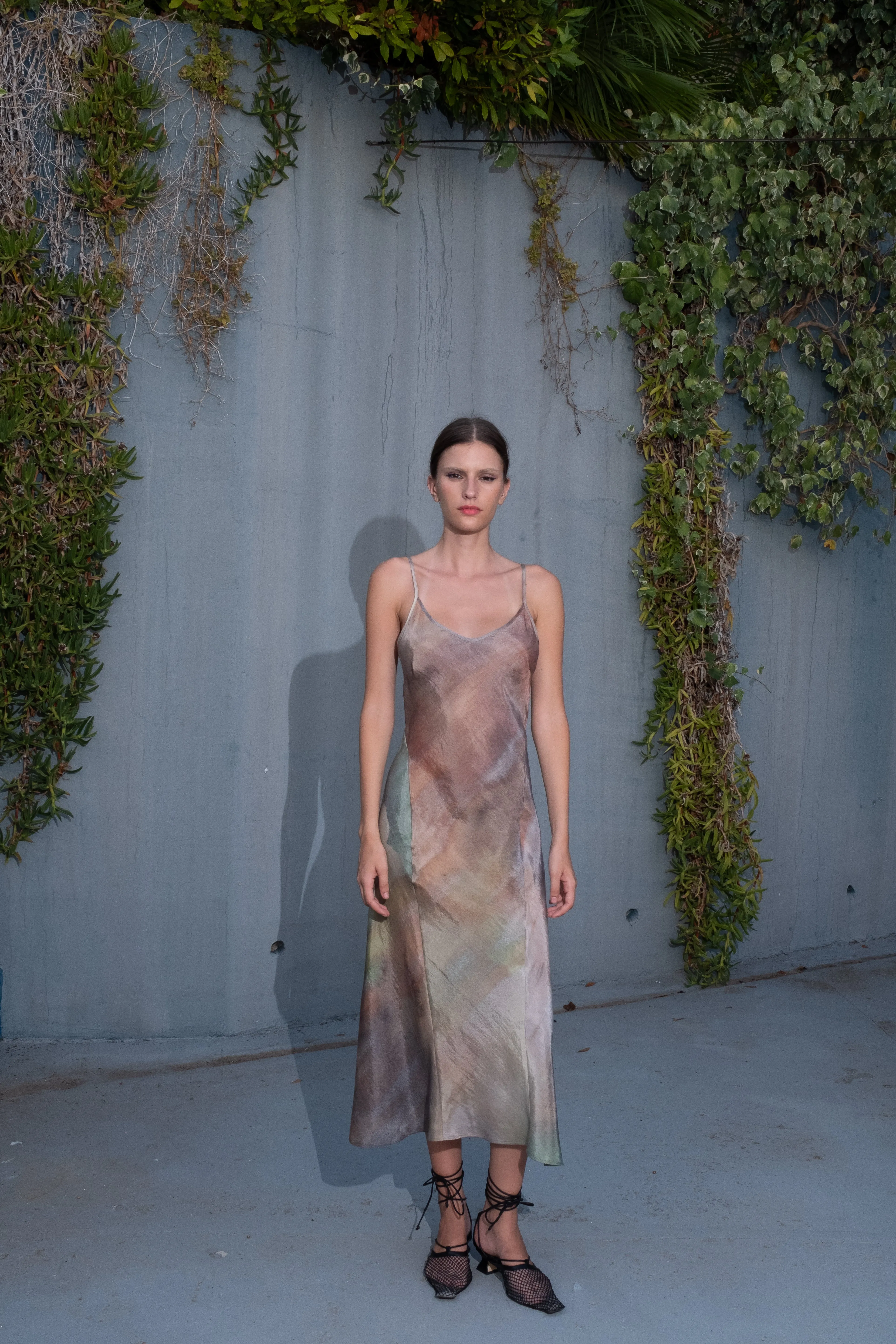 Noir Slip Dress - Naiad