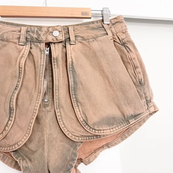 NWOT Free People Prince Street Denim Micro Shorts Size 30