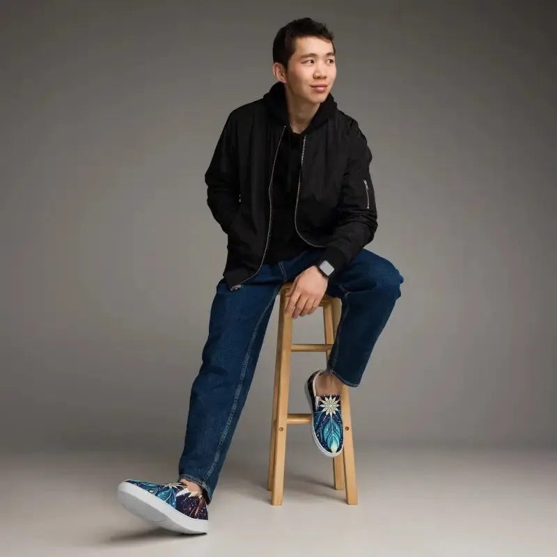 Own Every Step with Mens Slip Canvas Shoes