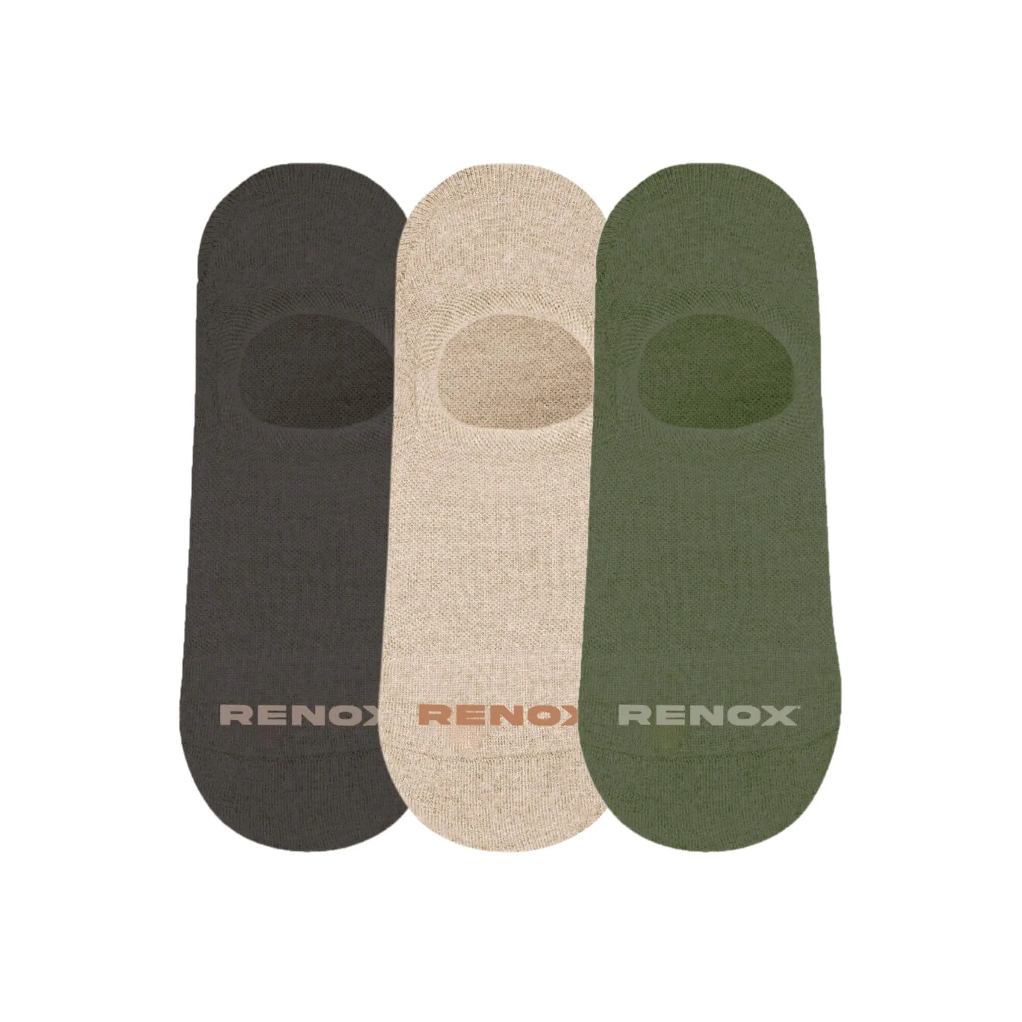 Pack 3 Invisible Mix Socks