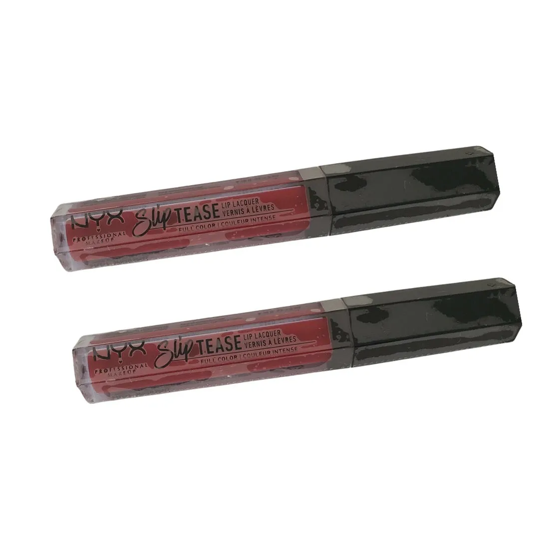 Pack of 2 NYX Slip Tease Full Color Lip Lacquer, Spiced Spell STLL17