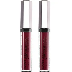 Pack of 2 NYX Slip Tease Full Color Lip Lacquer, Spiced Spell STLL17