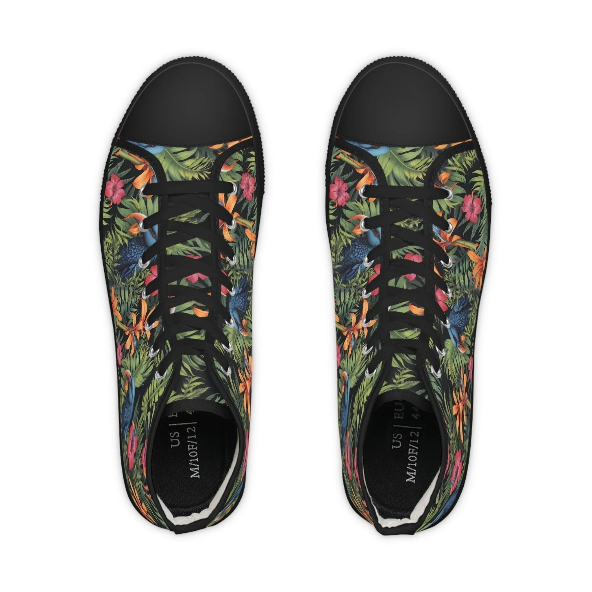 Parrot Men's High Top Sneakers