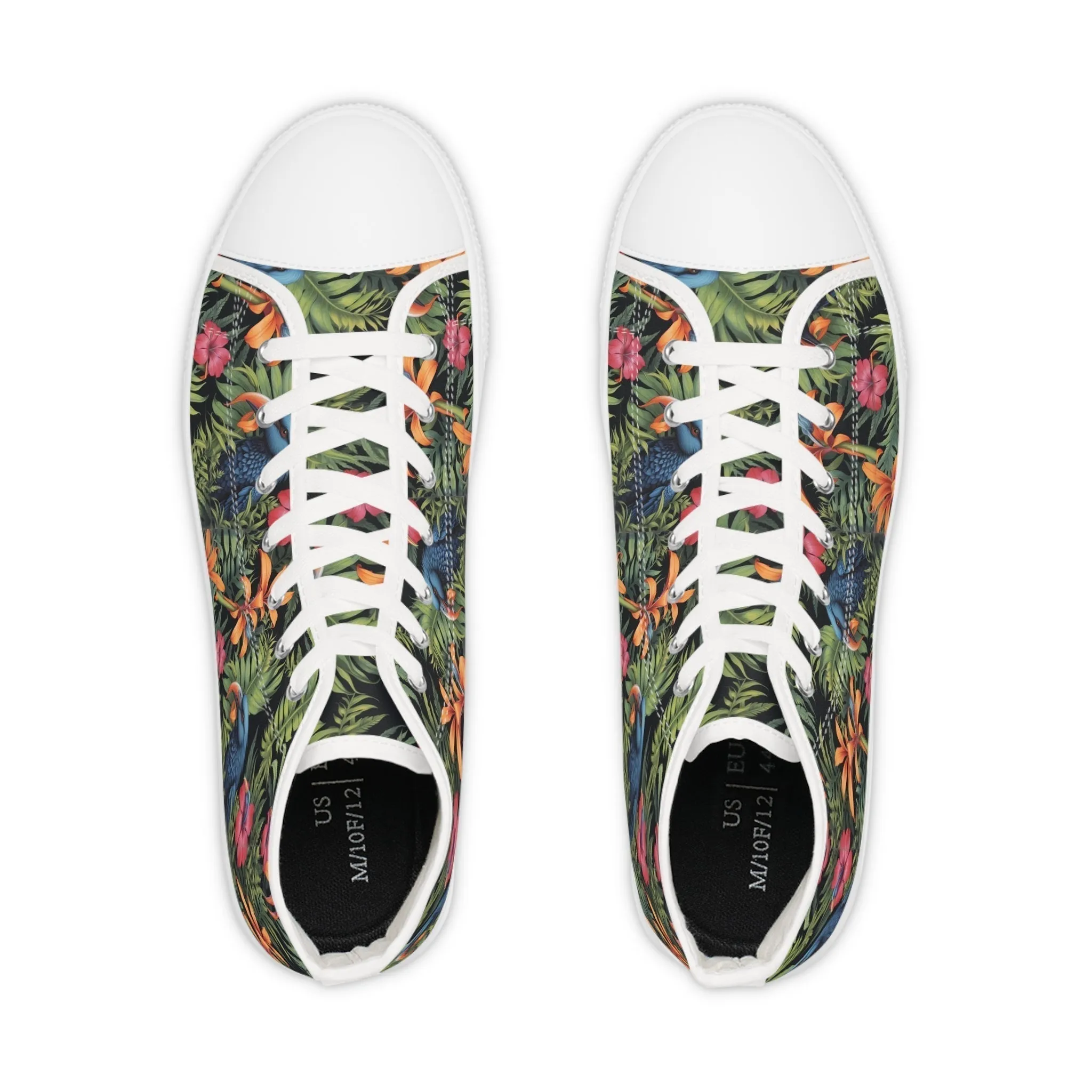 Parrot Men's High Top Sneakers