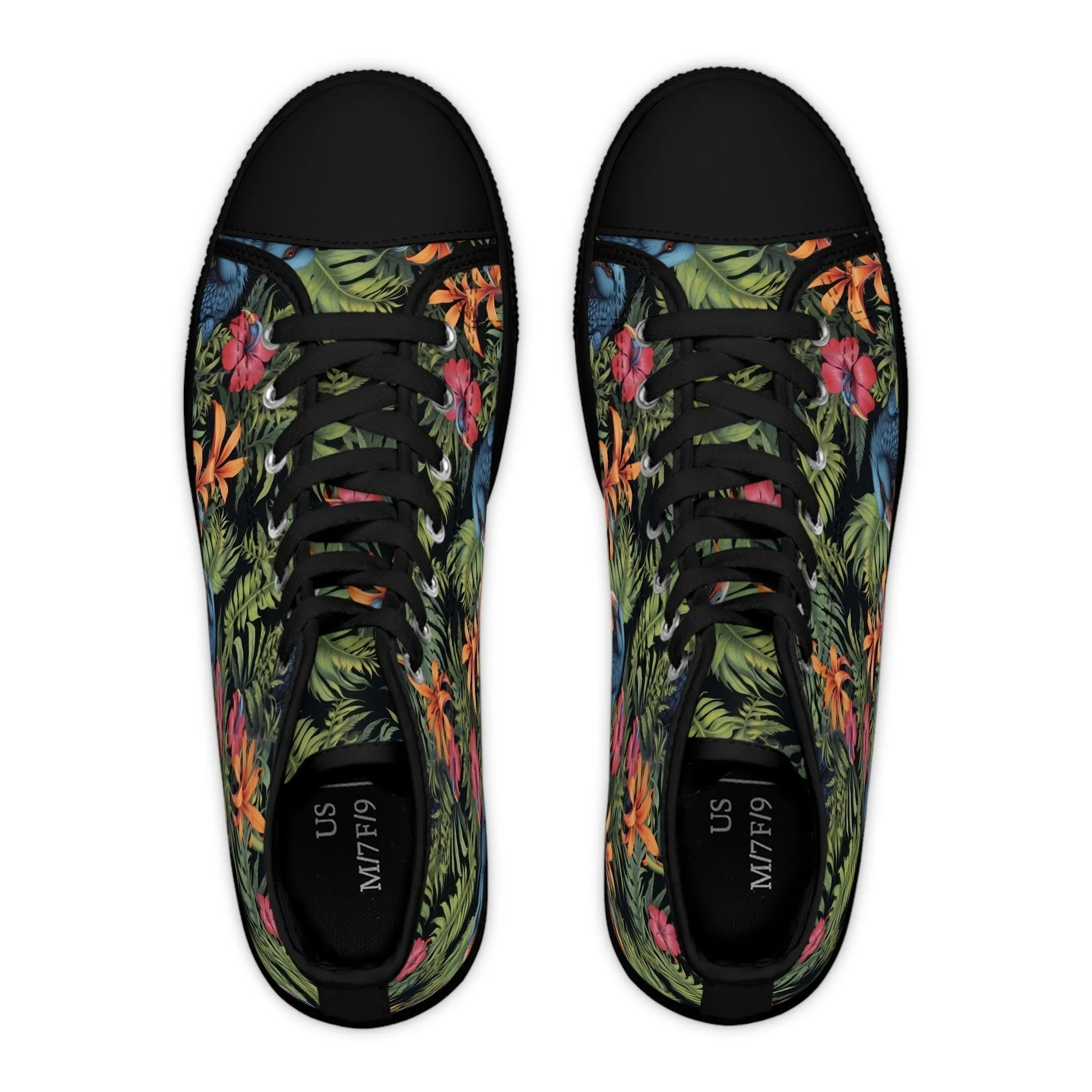 Parrot Women's High Top Sneakers