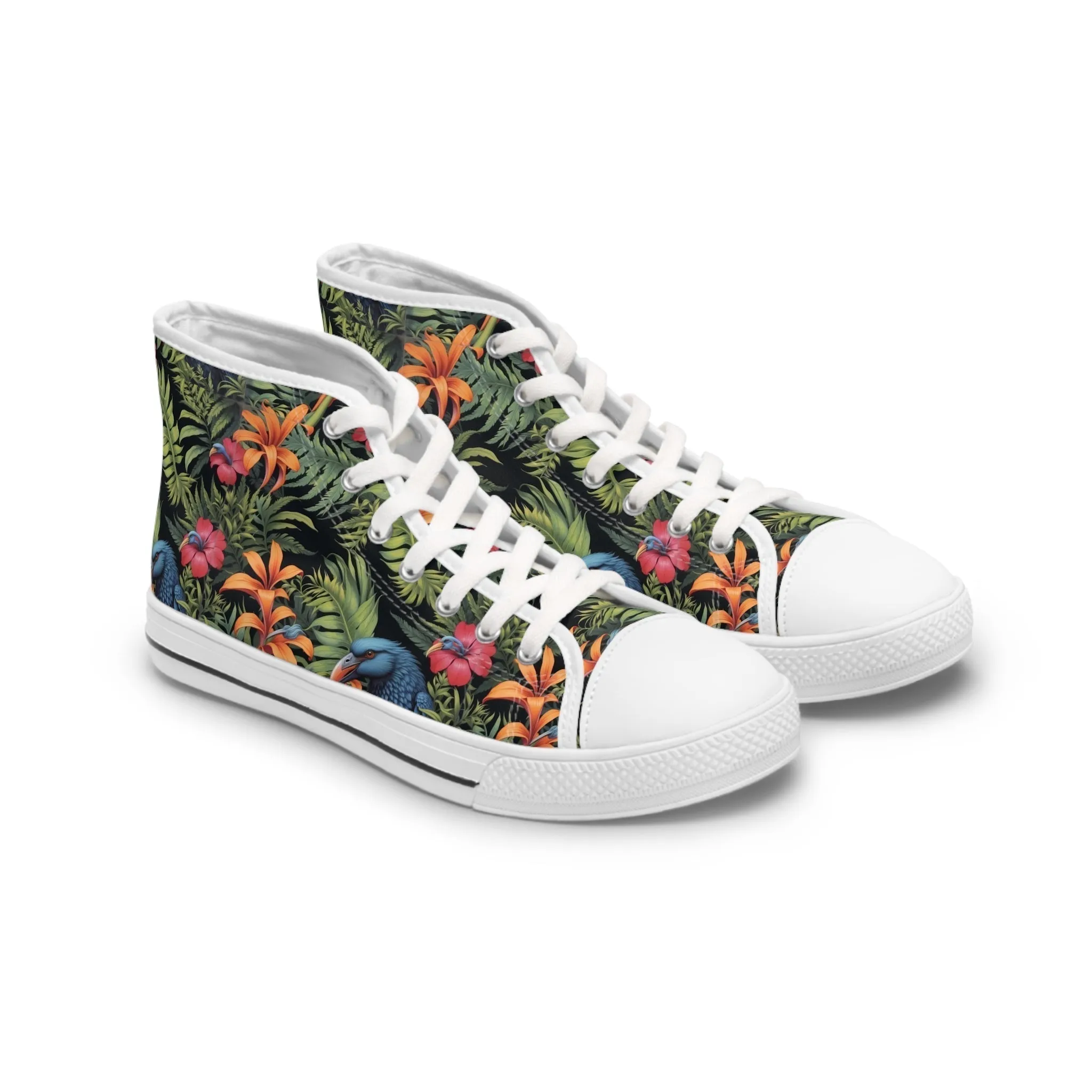 Parrot Women's High Top Sneakers