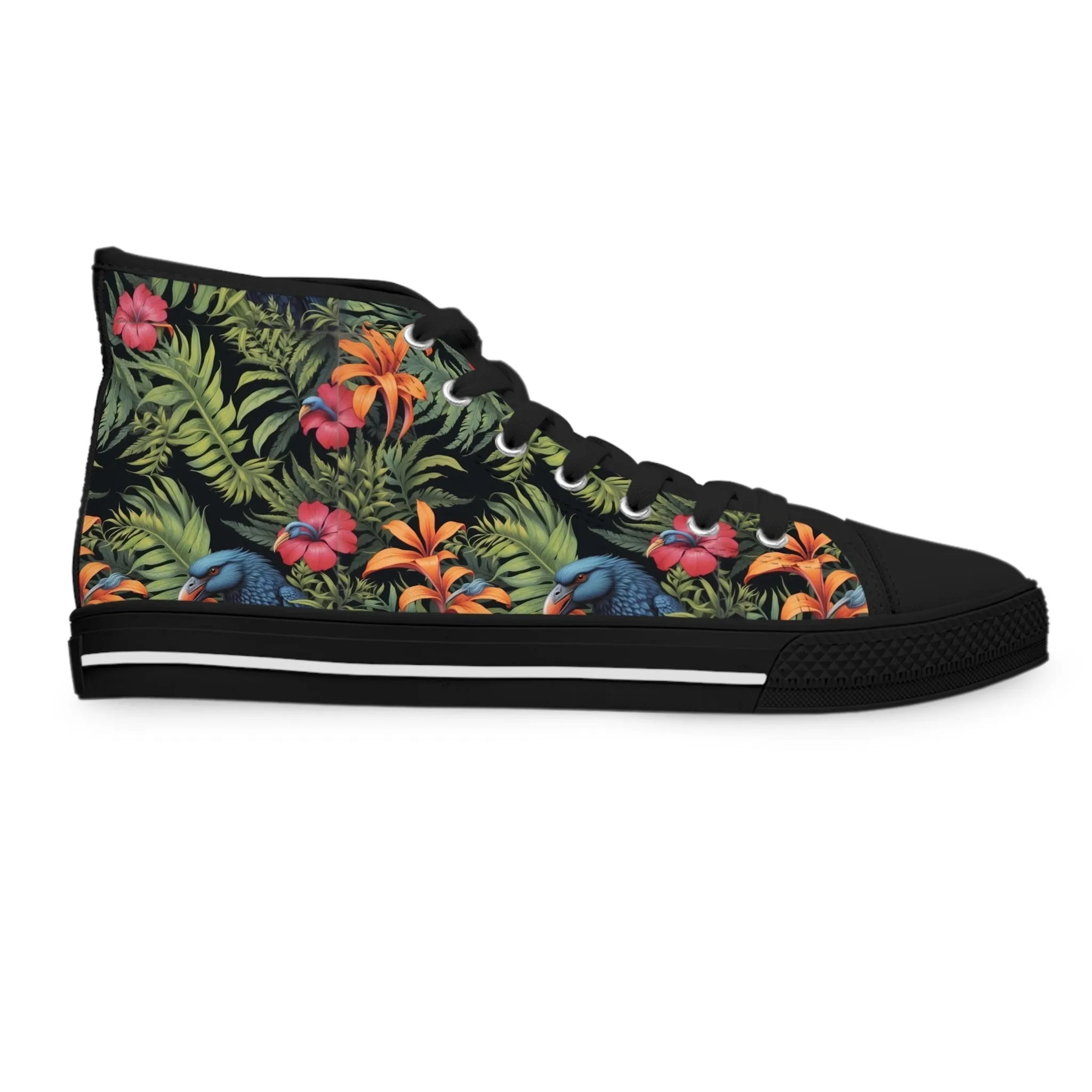 Parrot Women's High Top Sneakers