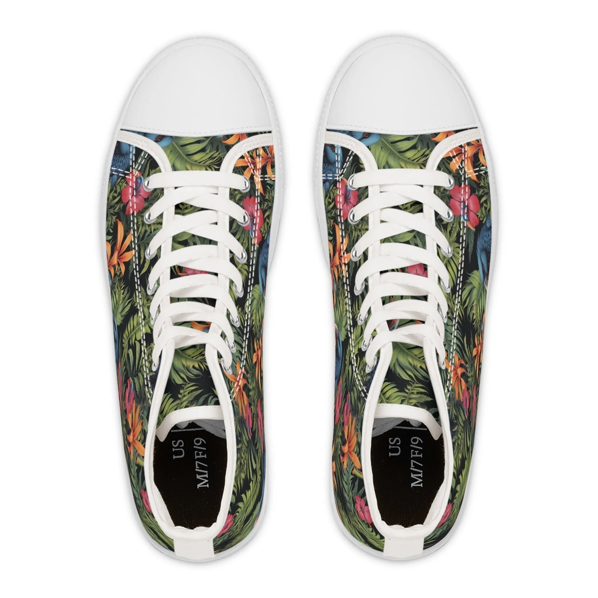 Parrot Women's High Top Sneakers