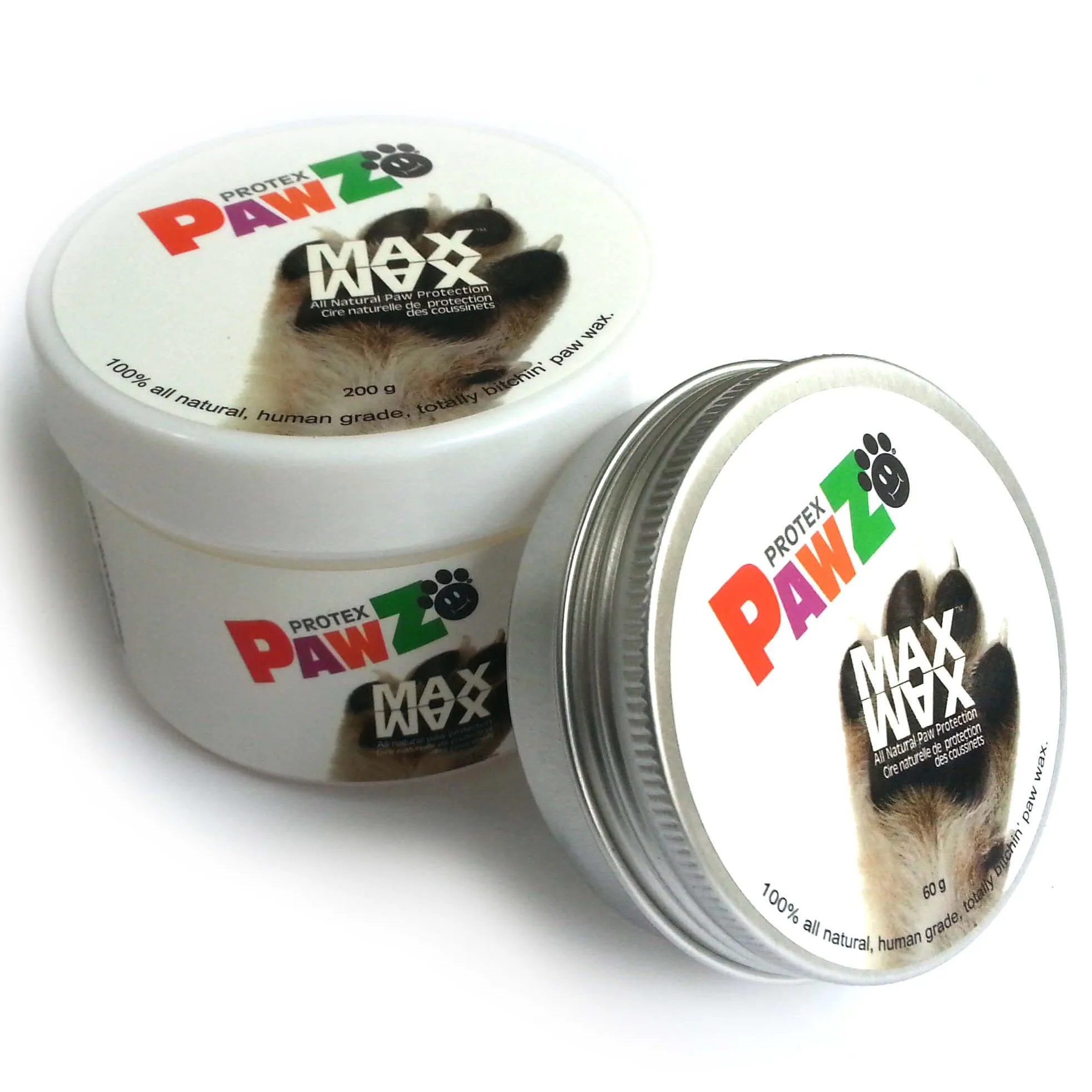 Pawz Max Wax Protection - Our version of the "Mushers Secret" to protect your dog's paws from ice build-up!