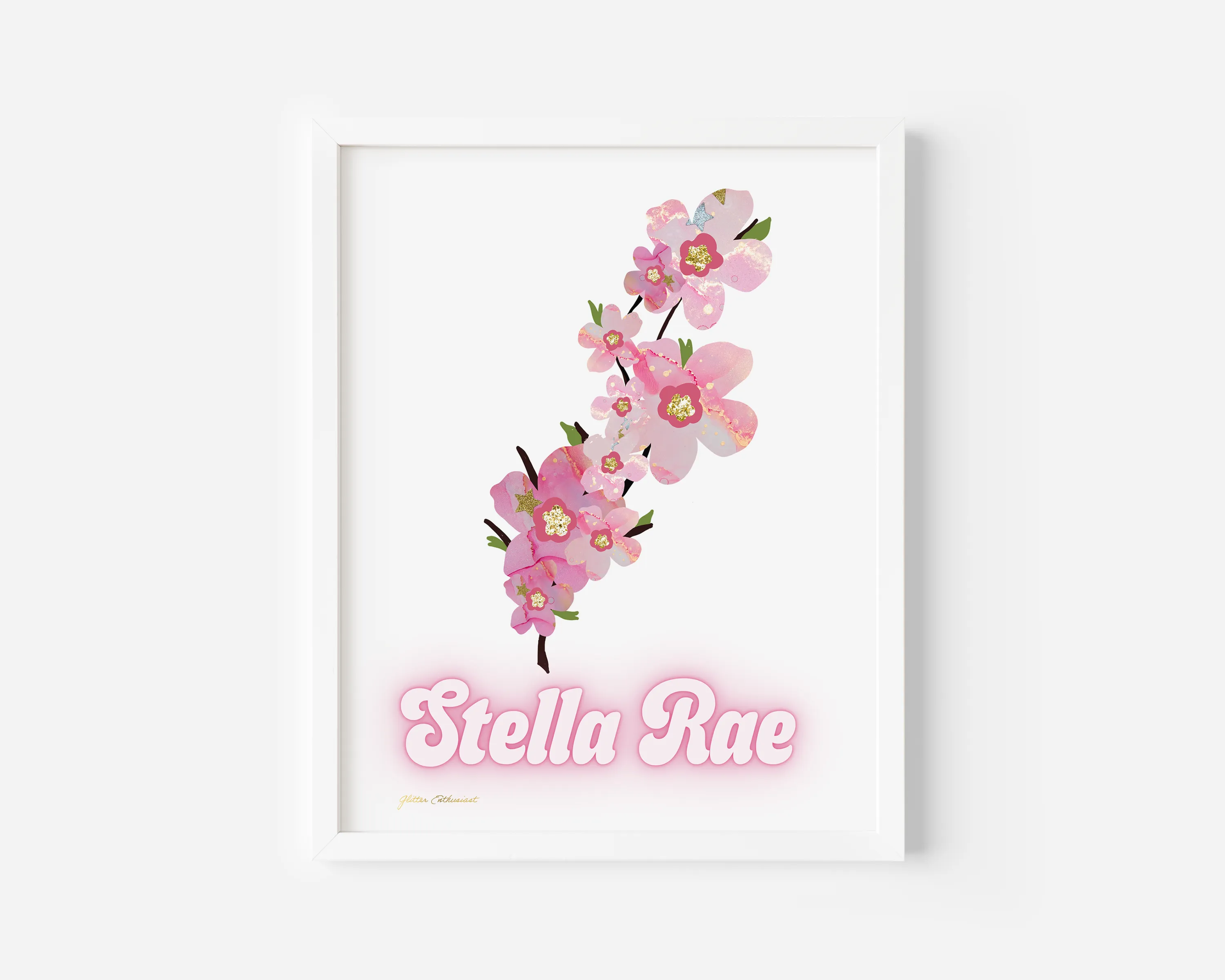 Personalized Wall Art - Cherry Blossom