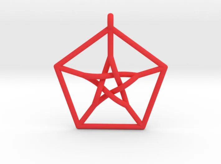 Petersen Graph Pendant (Nylon)