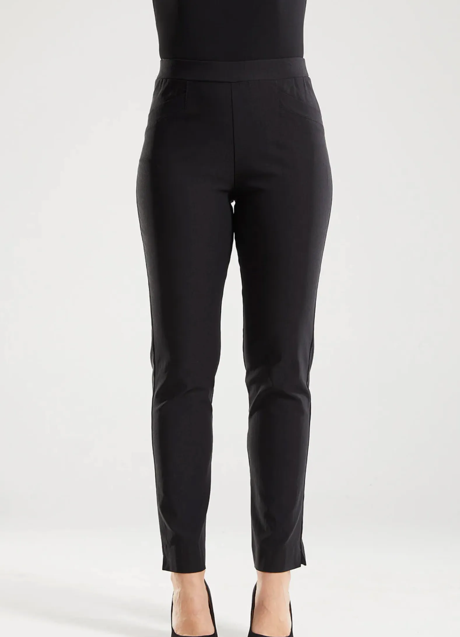 Philosophy Leonie Inner Warmth Bengaline Pocket Pants in Navy