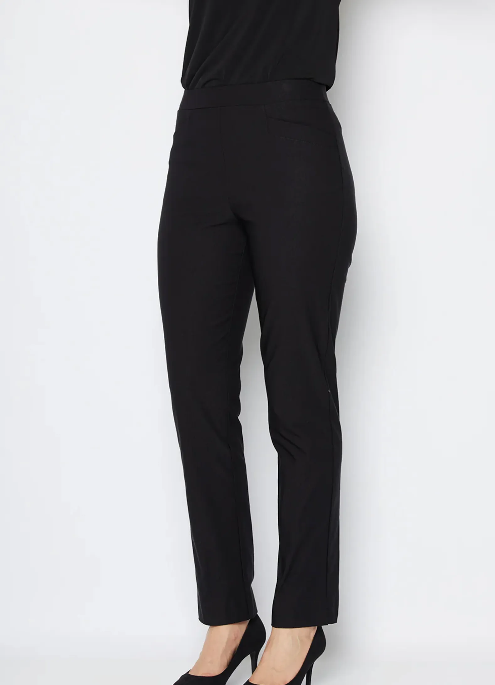 Philosophy Leonie Inner Warmth Bengaline Pocket Pants in Navy