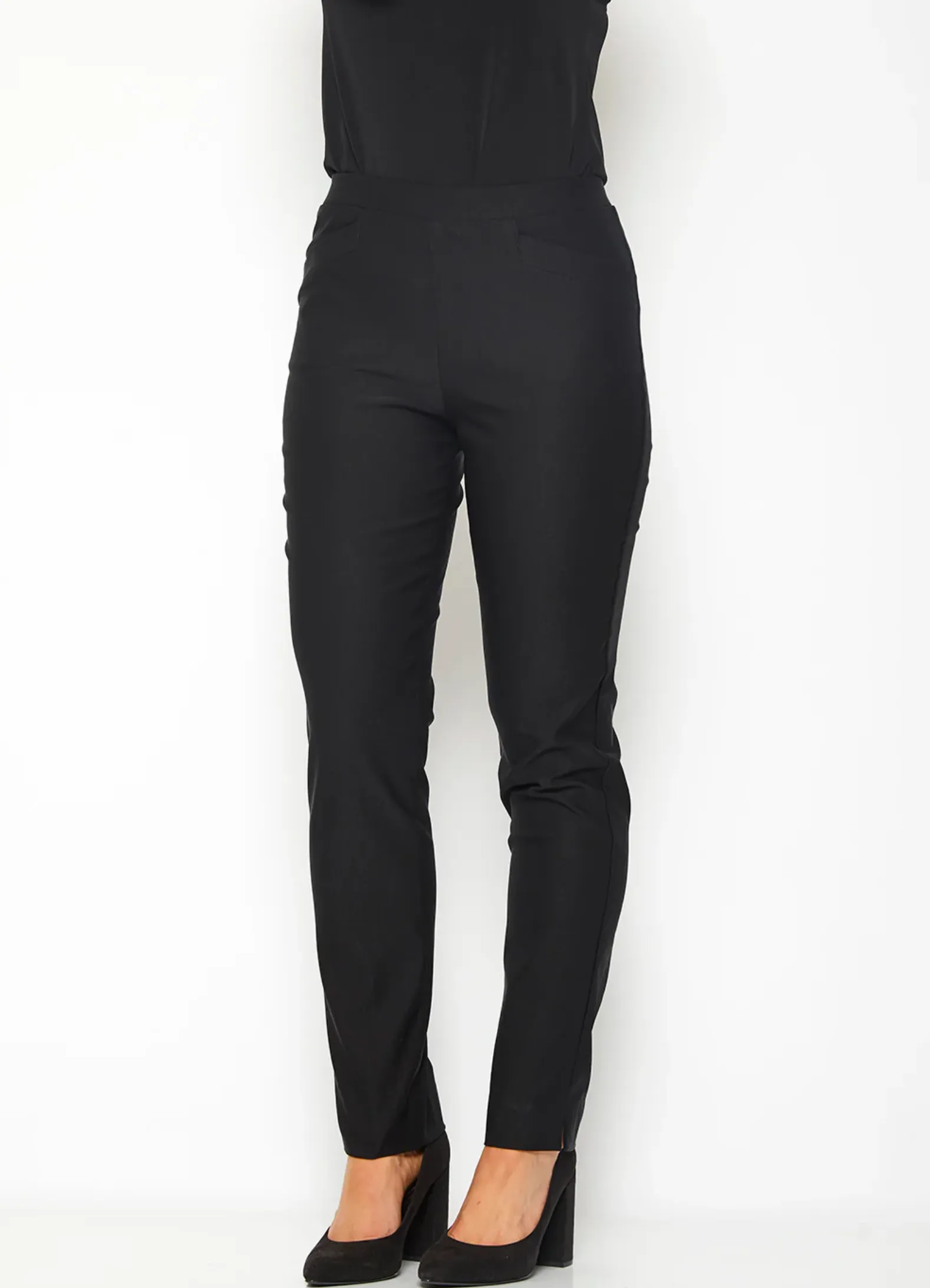 Philosophy Leonie Inner Warmth Bengaline Pocket Pants in Navy