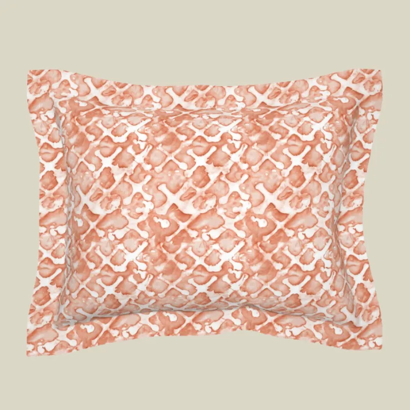 Pillow Sham <br/> Ceplok, Cinnamon