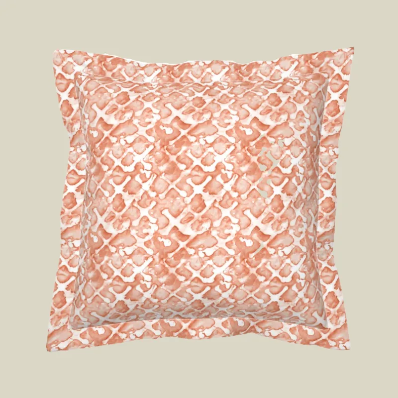 Pillow Sham <br/> Ceplok, Cinnamon