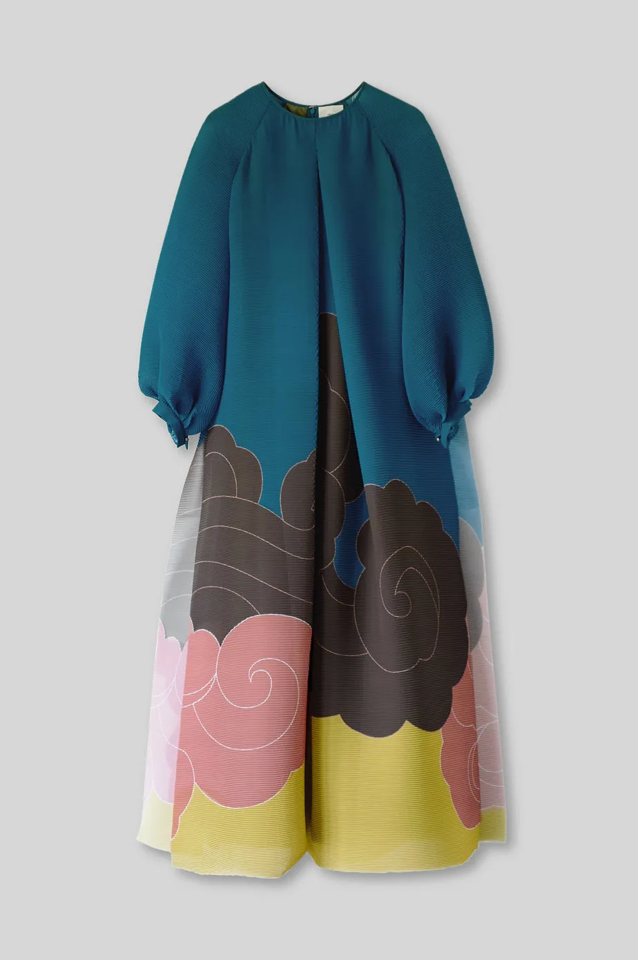 Pleated Maxi
