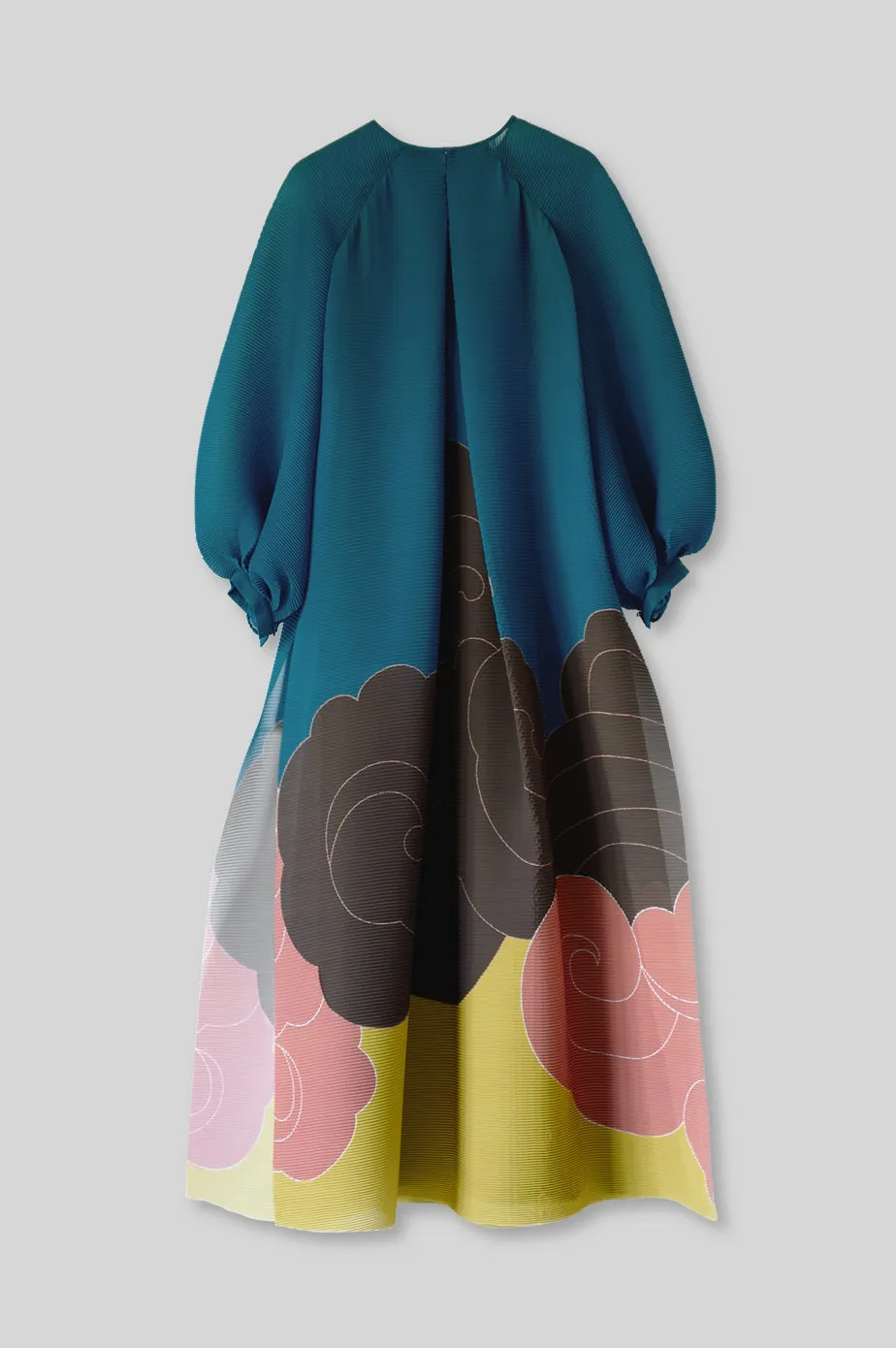 Pleated Maxi