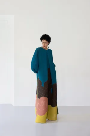 Pleated Maxi