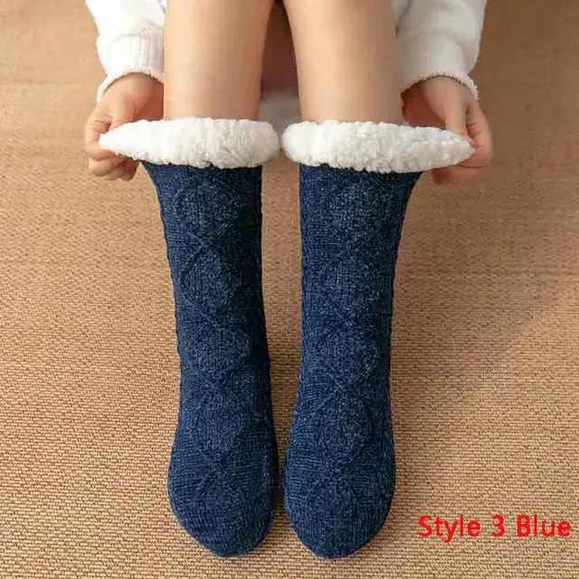 Plush Fleece Lined Winter Socks