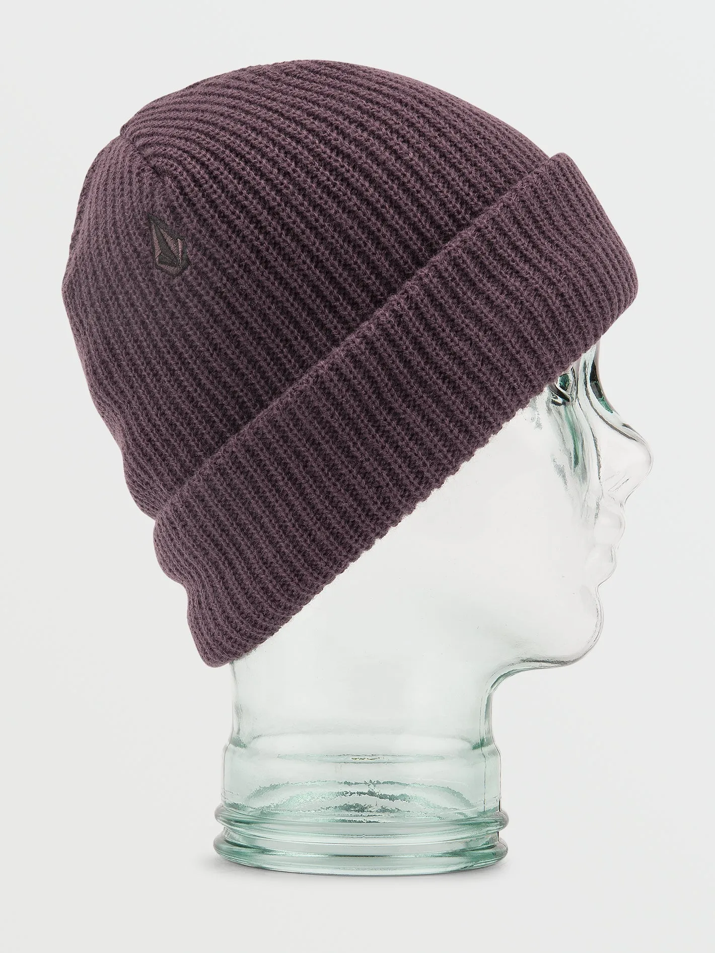Polar Lined Beanie - Black Plum