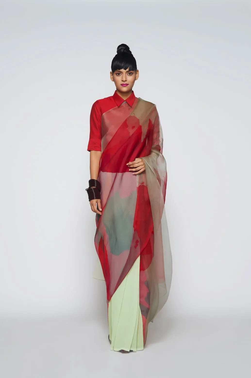 Printed Sari