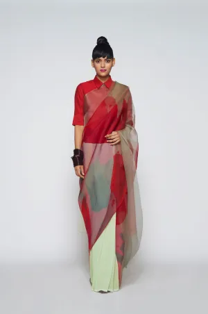 Printed Sari