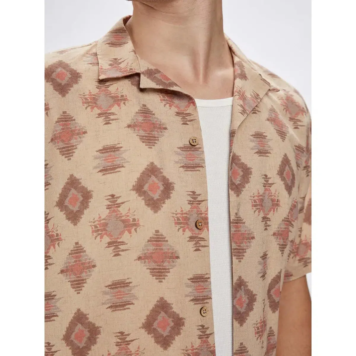 PRINTED S/S SHIRT