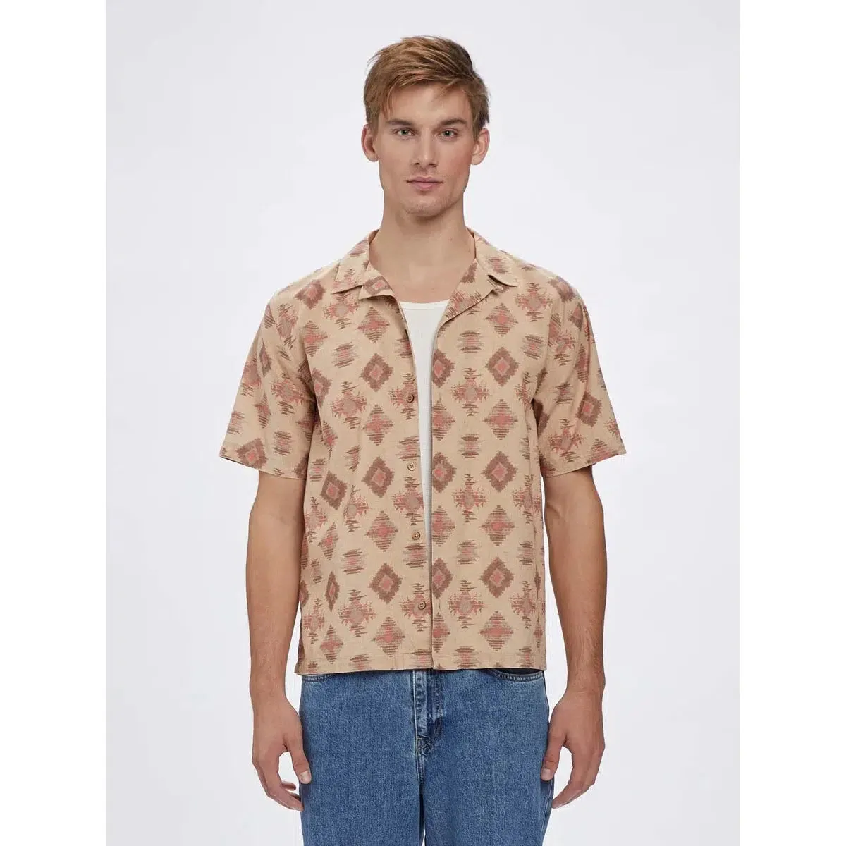 PRINTED S/S SHIRT