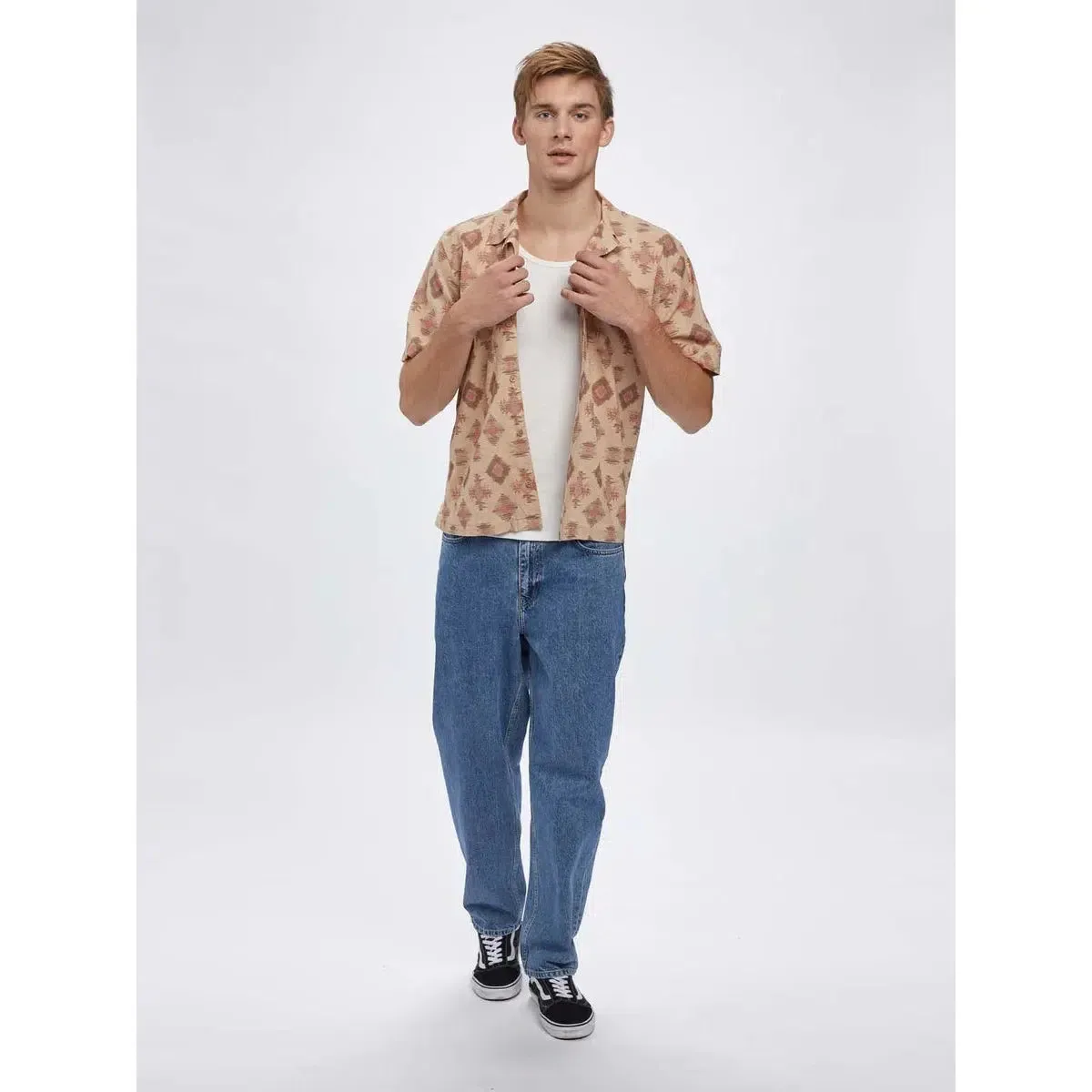 PRINTED S/S SHIRT