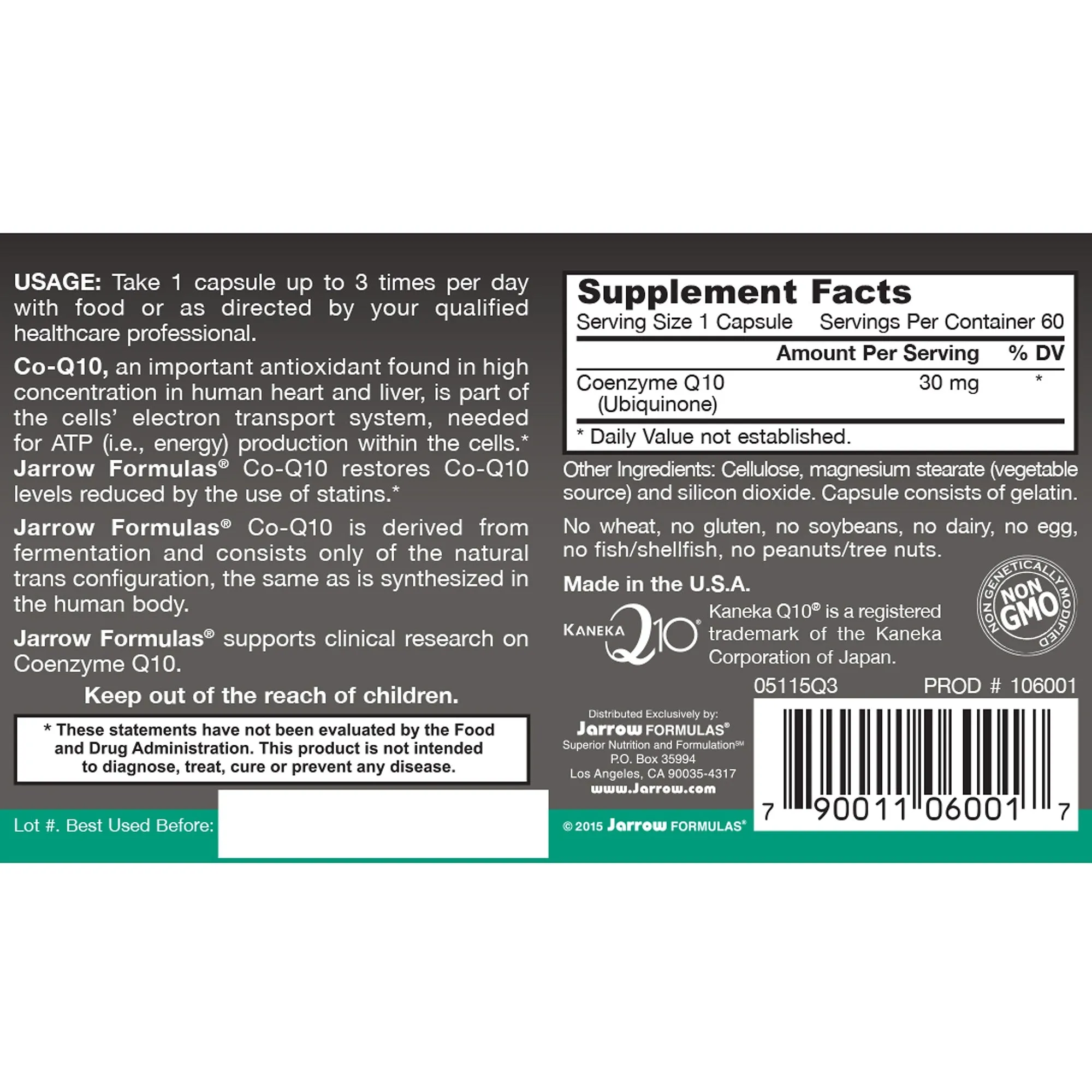 Q-Absorb Co-Q10 30mg