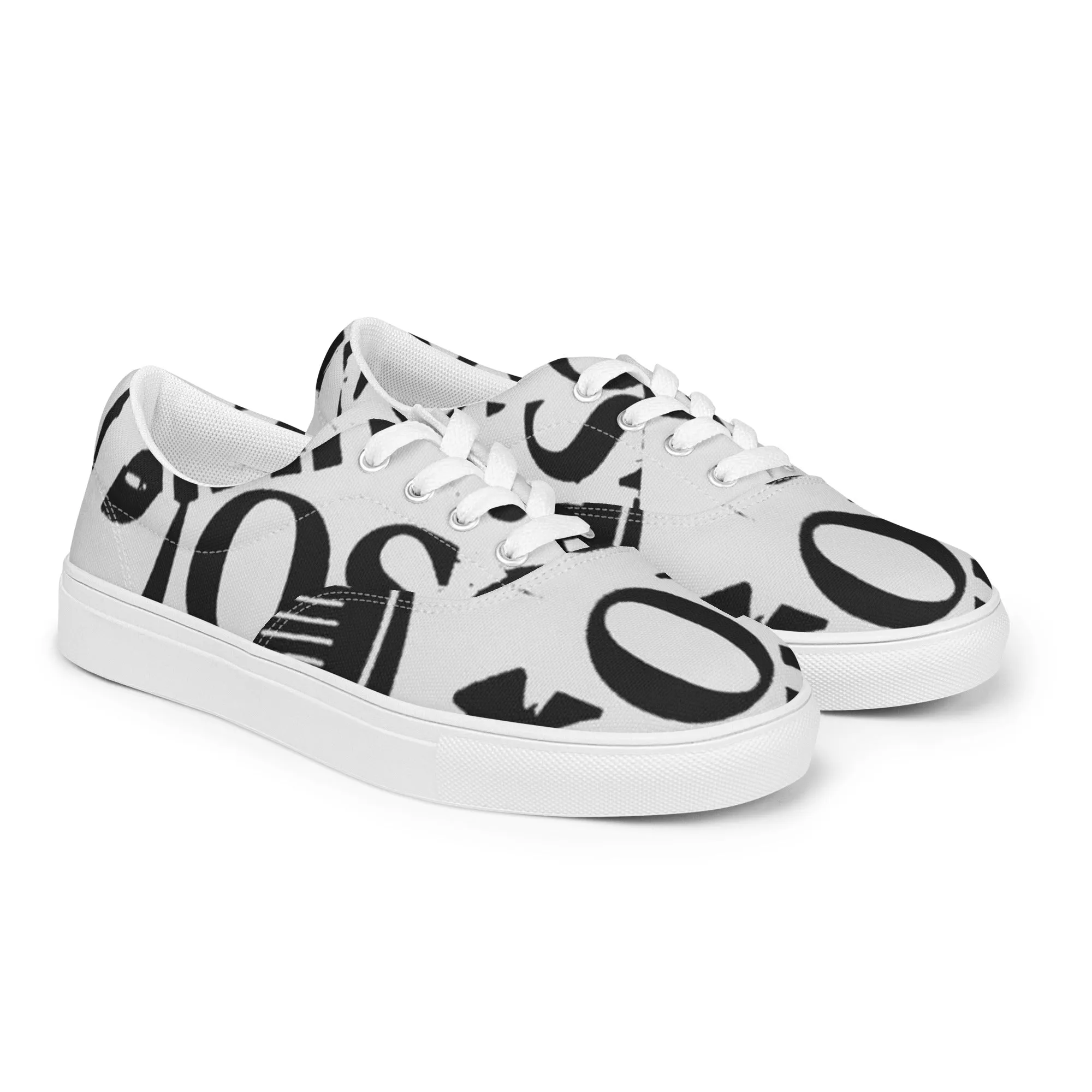 Radiant Men’s Lace-Up Canvas Shoes